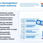 Strategi Meningkatkan Domain Authority Dengan Cara Organik Panduan Lengkap Untuk Pertumbuhan Jangka Panjang